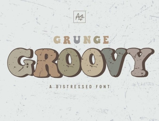 Grunge Groovy Font